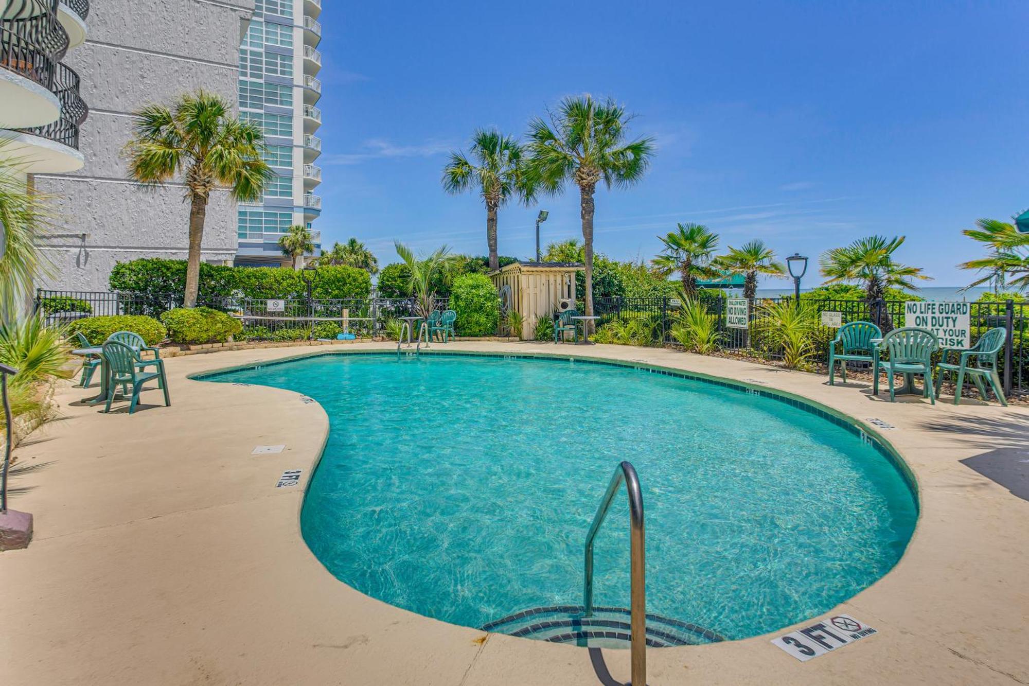 Myrtle Beach Oceanfront Condo With Covered Balcony! Buitenkant foto
