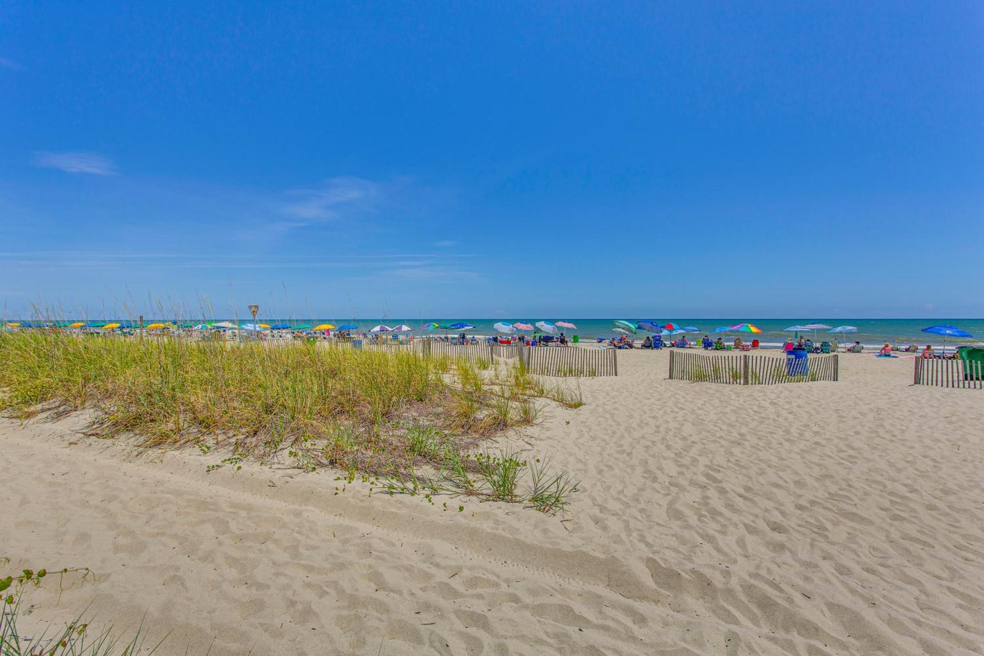 Myrtle Beach Oceanfront Condo With Covered Balcony! Buitenkant foto