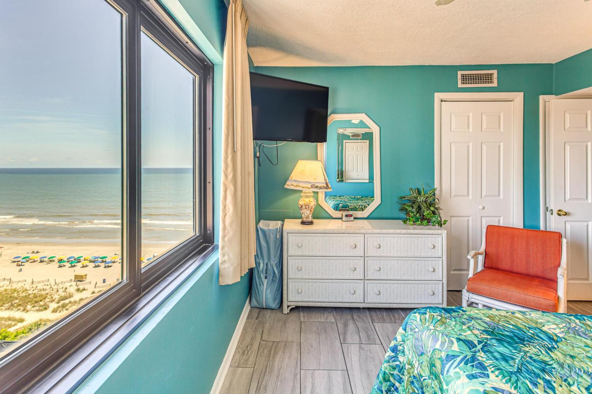 Myrtle Beach Oceanfront Condo With Covered Balcony! Buitenkant foto
