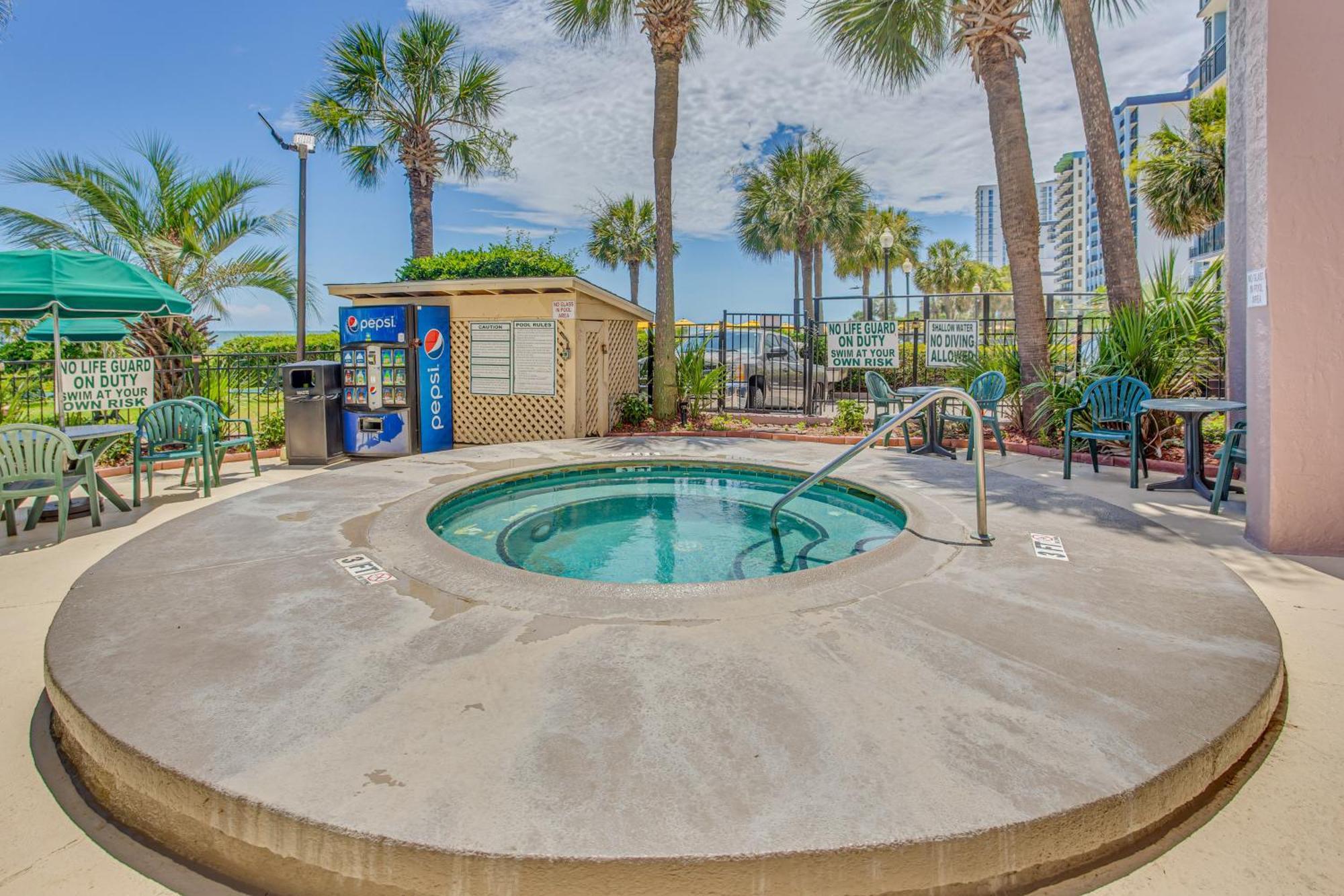 Myrtle Beach Oceanfront Condo With Covered Balcony! Buitenkant foto
