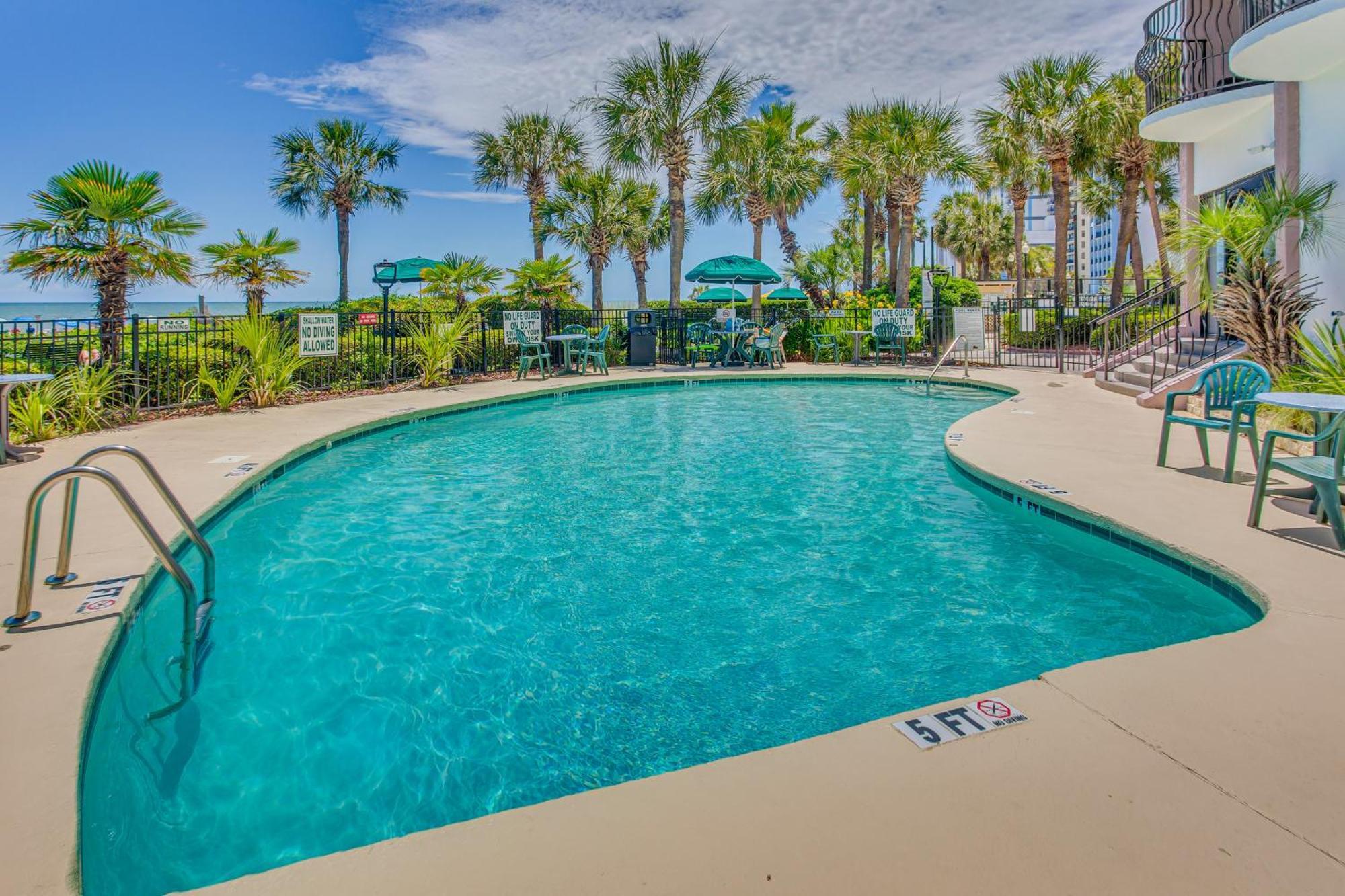 Myrtle Beach Oceanfront Condo With Covered Balcony! Buitenkant foto